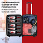 Wine Bottle Suitcase with 4 Expandable Removable Travel Bags | Holds 10 Standard 750 ML Size Bottles | TSA Approved Lock, Wheeled Bag - Airplane Luggage Case to Carry Wine Liquor Alcohol, Gift (23 IN)